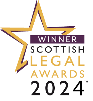 Scottish Legal Awards 2024 Winner logo