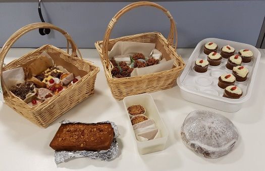 Digby Brown Glasgow office bake sale 2016 for Finding Your Feet