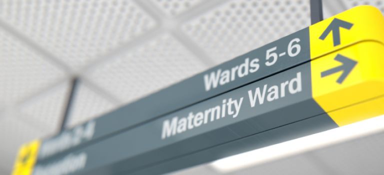 Sign in Hospital to Maternity Ward
